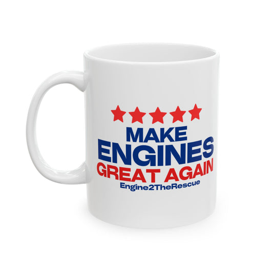 Make Engine Great Again Ceramic Mug, (11oz, 15oz)