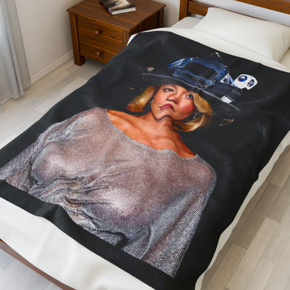 Sweeney Velveteen Plush Blanket