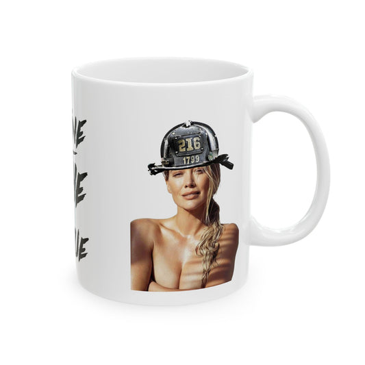 Duff Ceramic Mug, (11oz, 15oz)