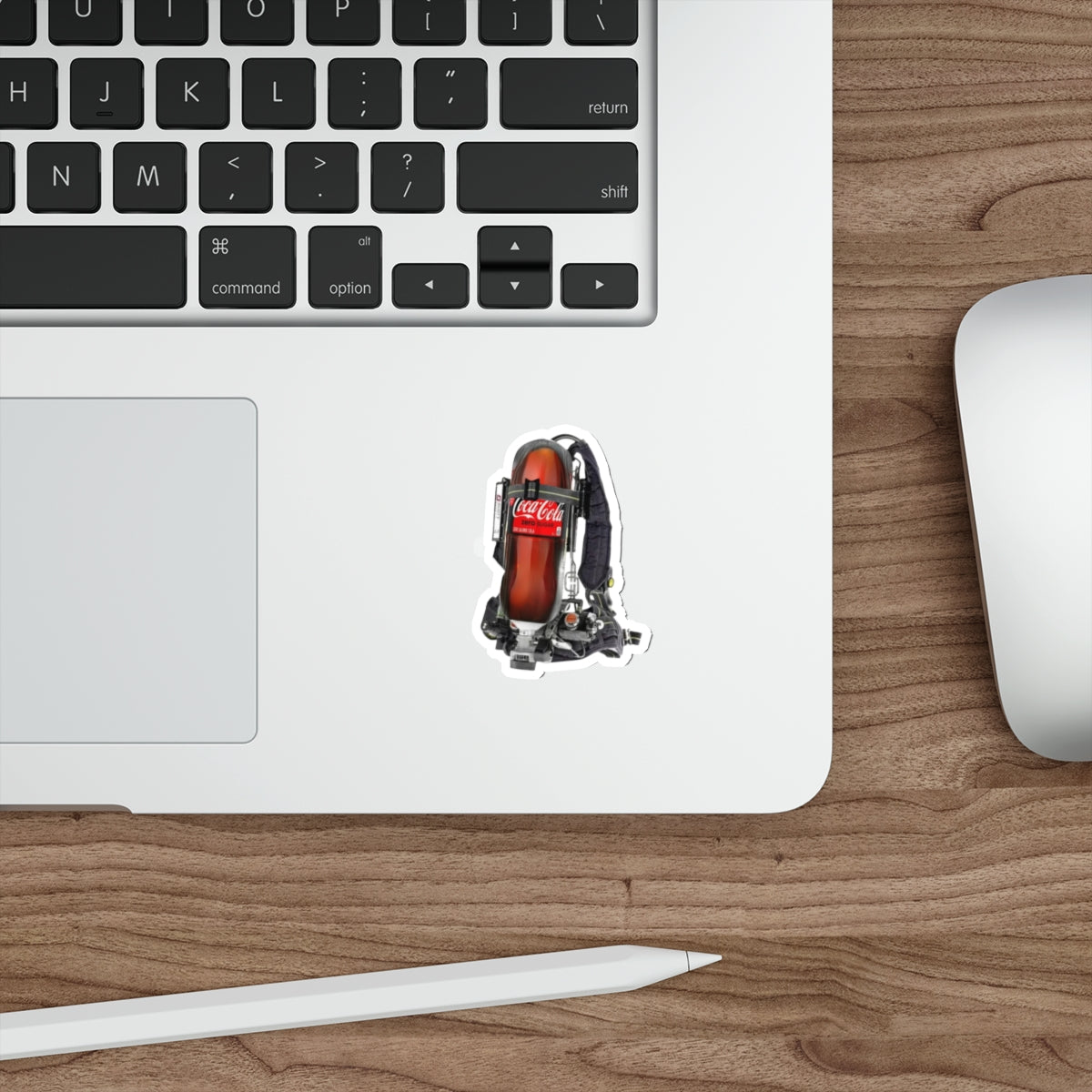 Coke Zero Scott Wire Die-Cut Stickers