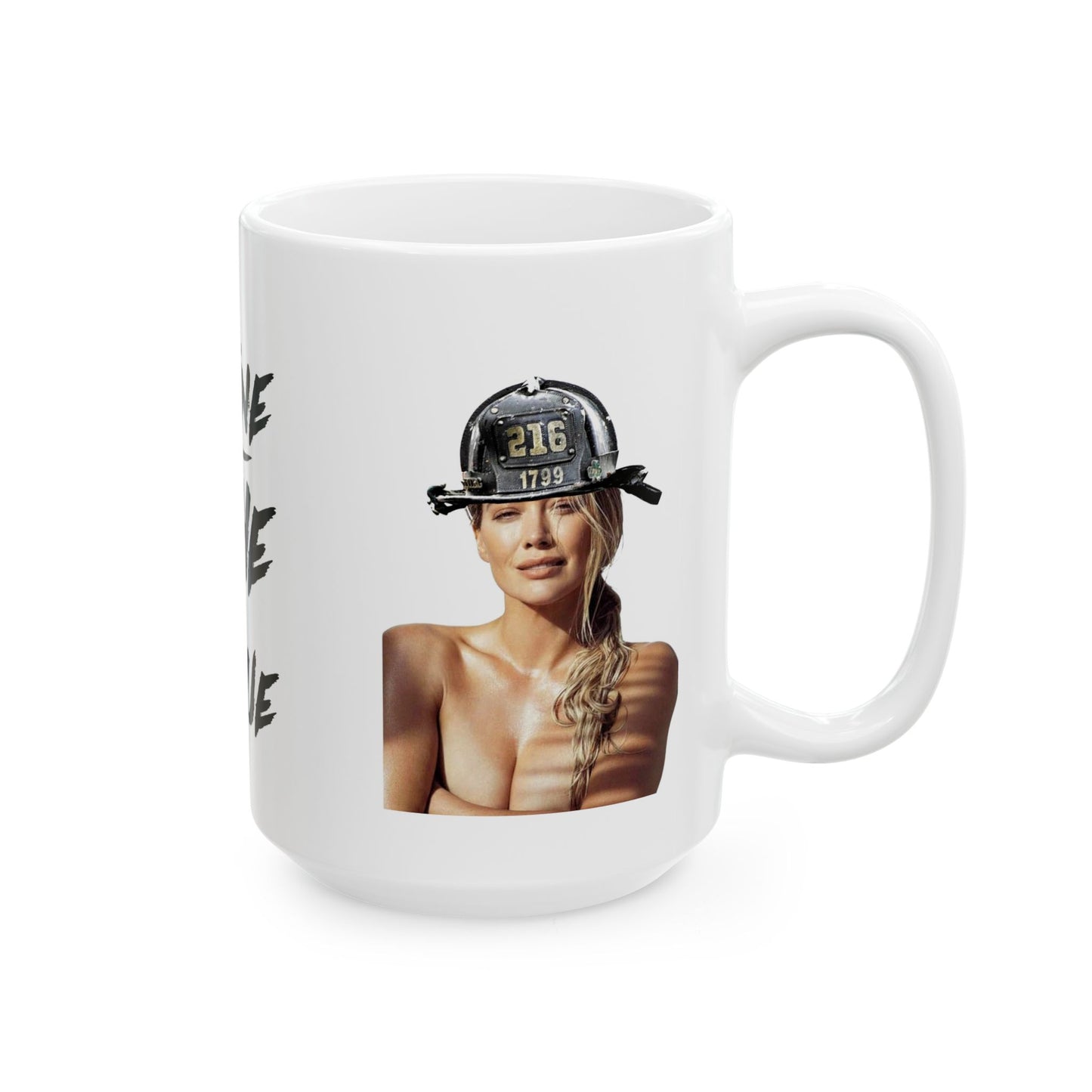Duff Ceramic Mug, (11oz, 15oz)