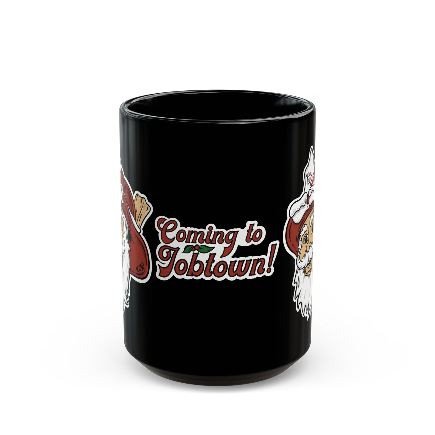 Santa Black Mug (11oz, 15oz)