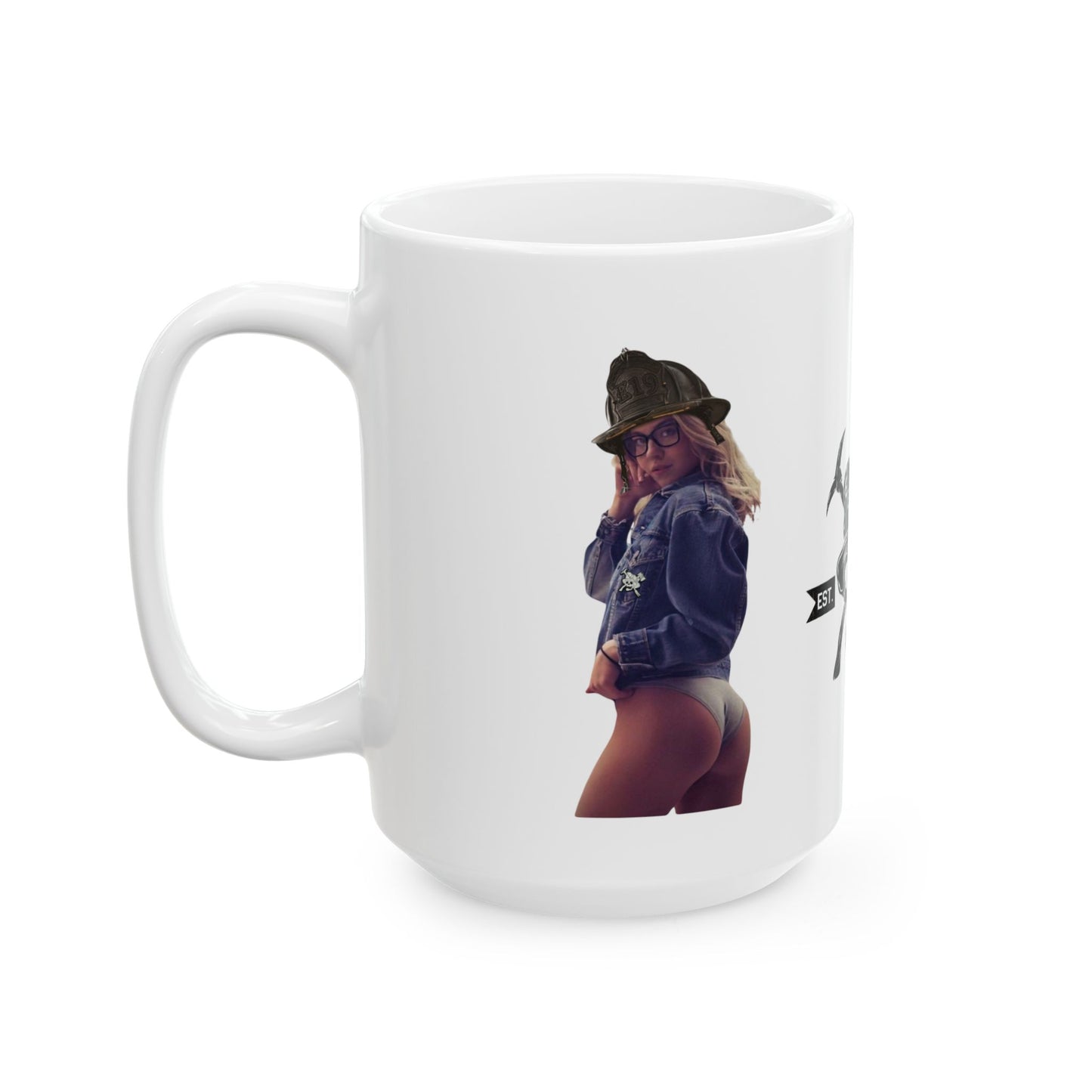 Glasses Ceramic Mug, (11oz, 15oz)