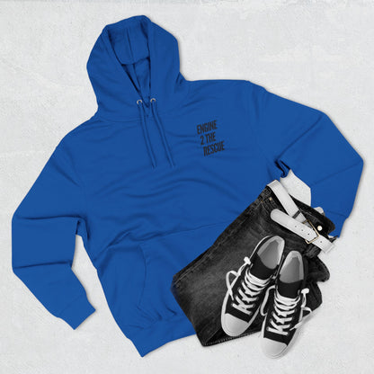Shorsey Three-Panel Fleece Hoodie