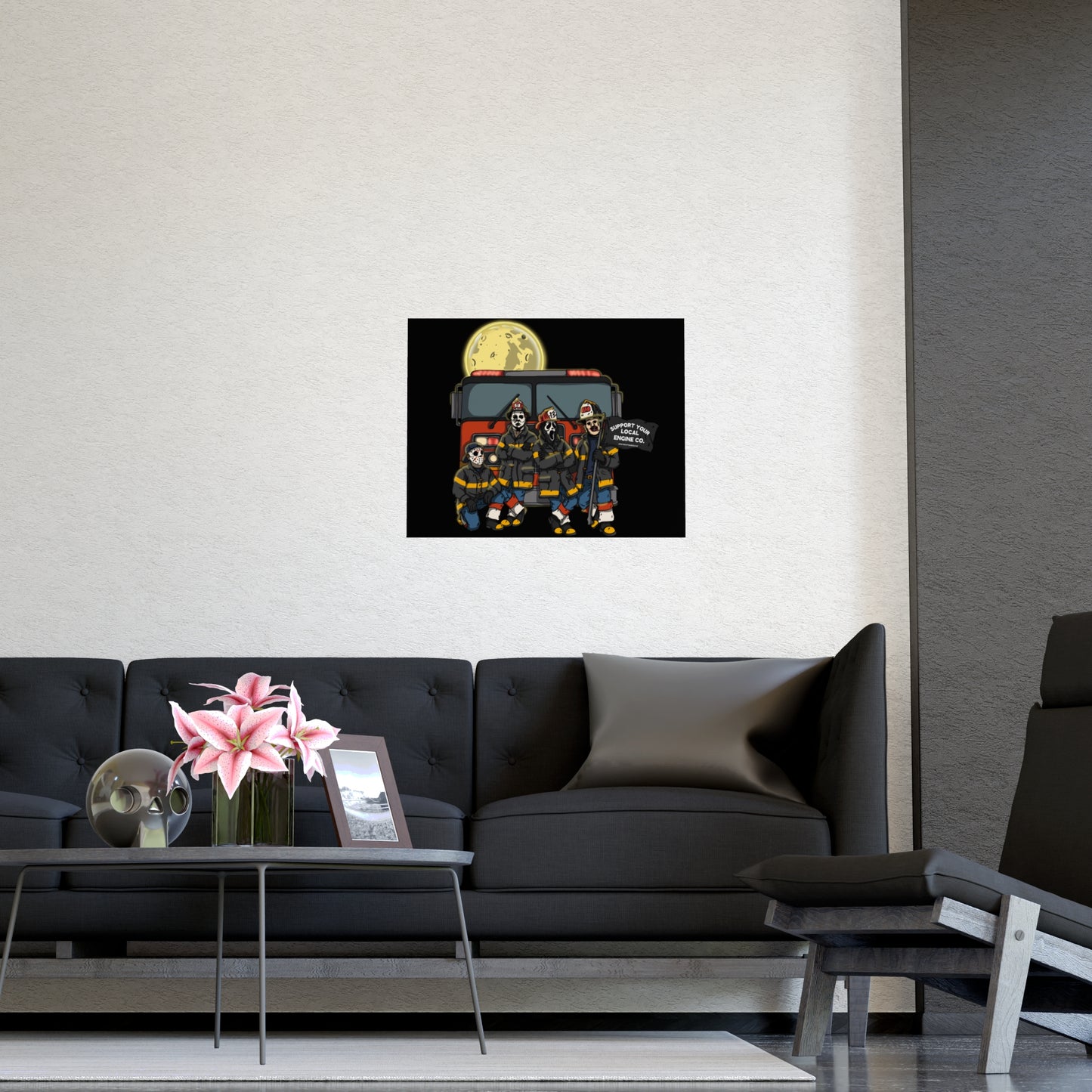 Halloween Crew Horizontal Matte Poster