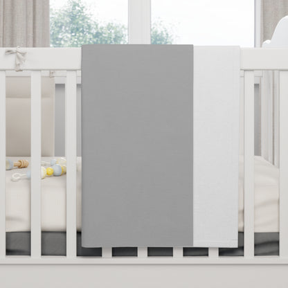 Athens IAFF gray Soft Fleece Baby Blanket