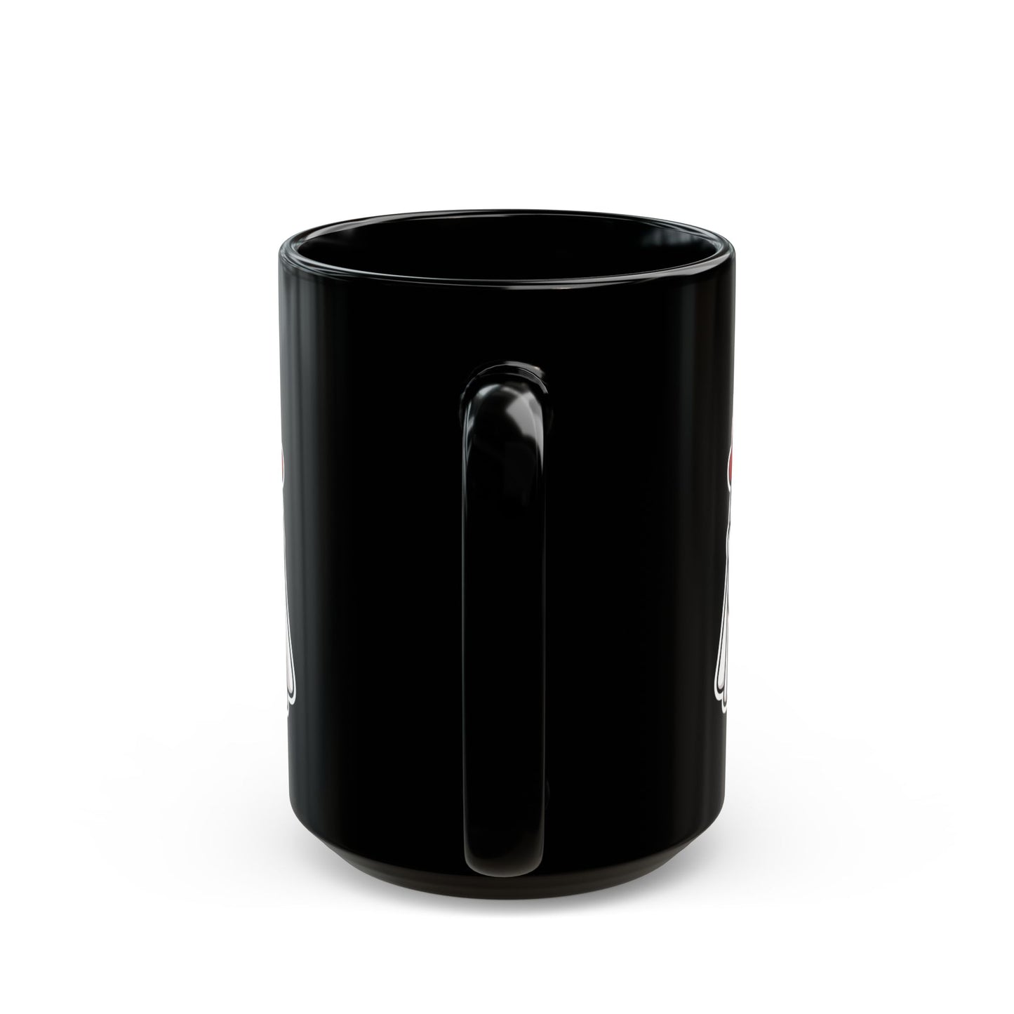 Your friendly ghost Black Mug (11oz, 15oz)