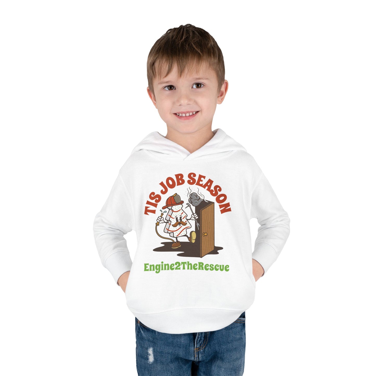 Tis Job Season Toddler Pullover Fleece Hoodie