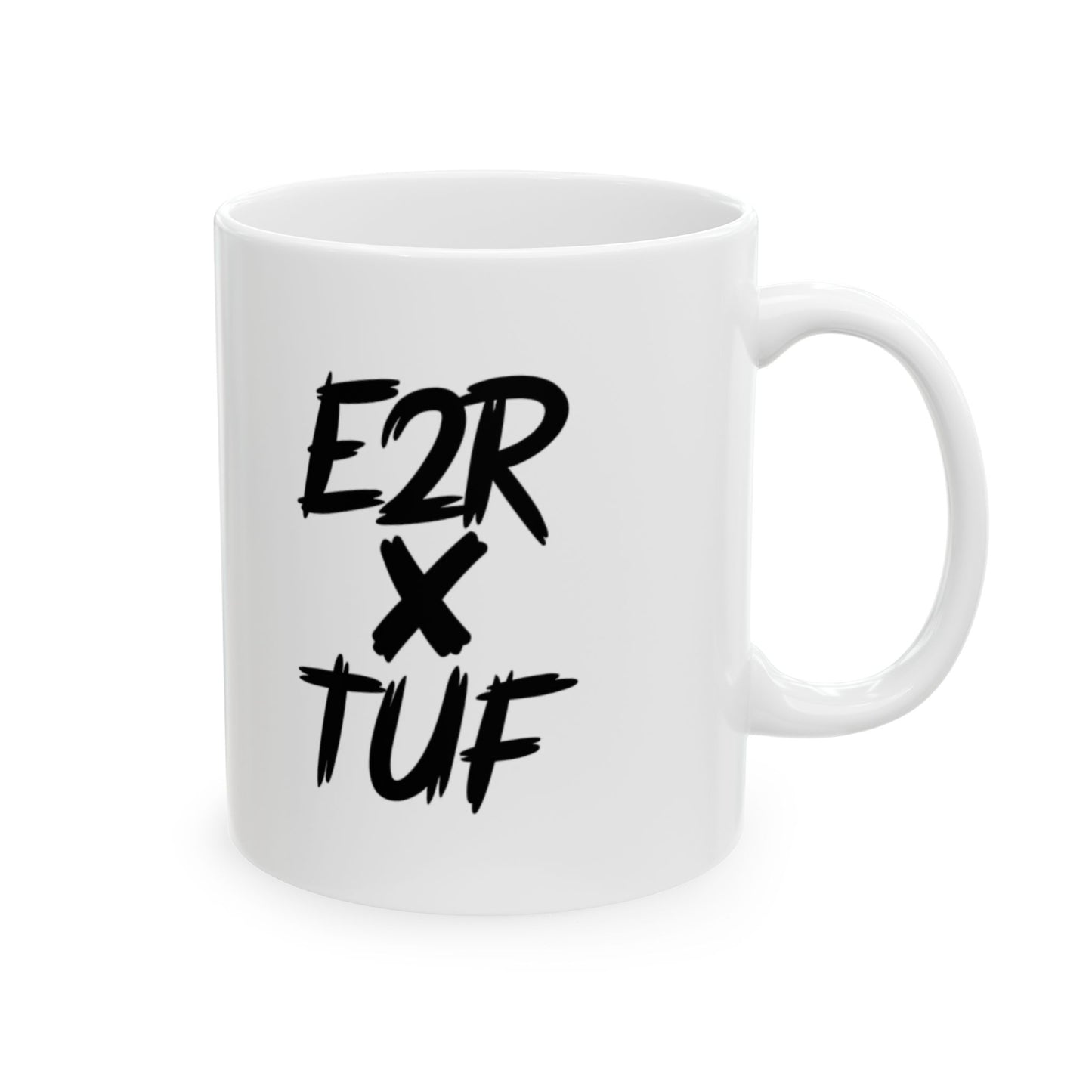 E2R x TUF Ceramic Mug, (11oz, 15oz)