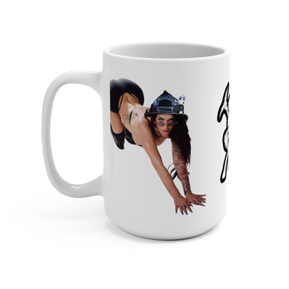 Fox glasses Mug 15oz