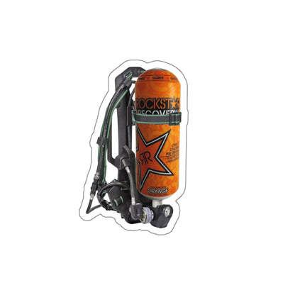 Rockstar Orange MSA Pack Sticker