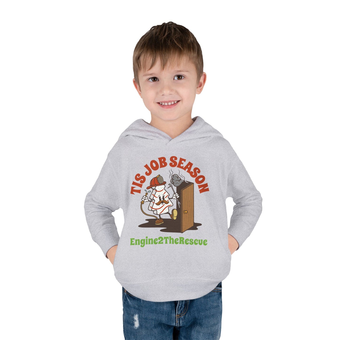 Tis Job Season Toddler Pullover Fleece Hoodie