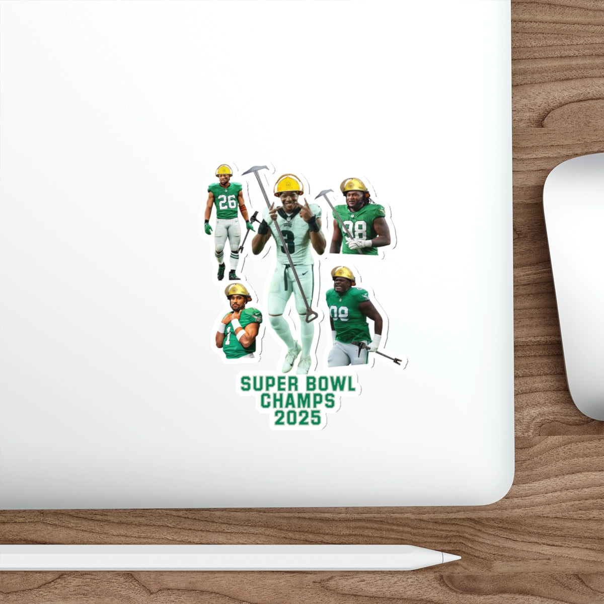 Fly eagles fly Die-Cut Stickers