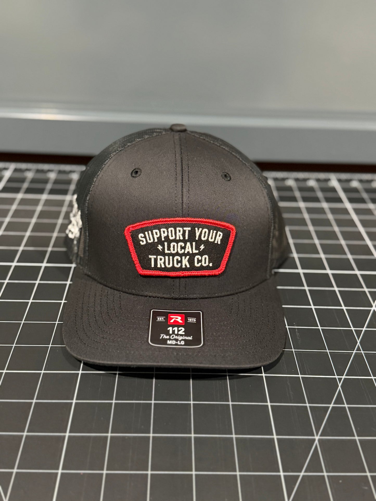 Support Your Local Truck Co. Black Richardson 112