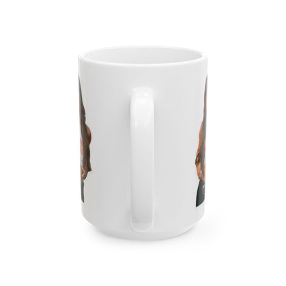ALLE FIRE WANTED Ceramic Mug, (15oz)
