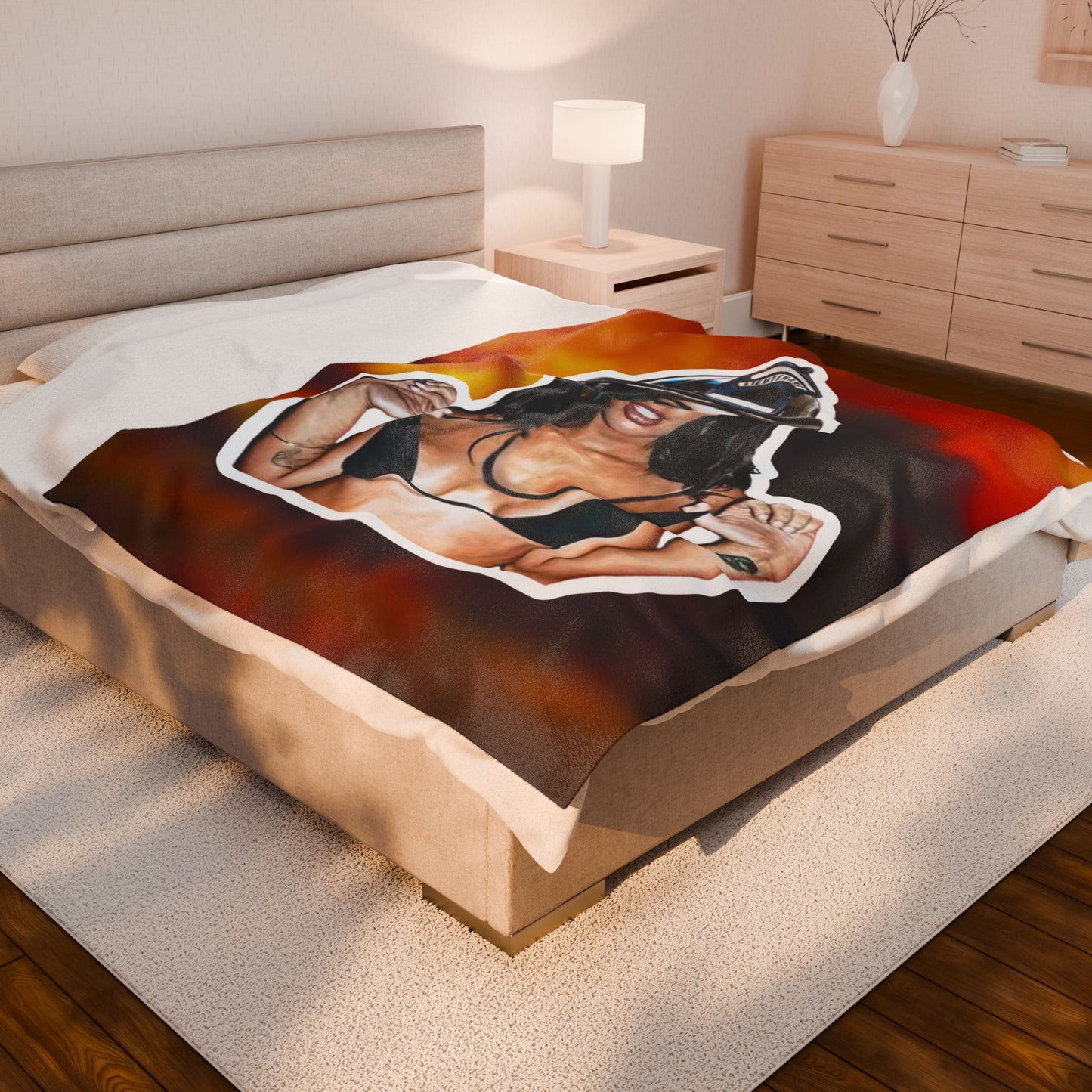 Fox Velveteen Plush Blanket