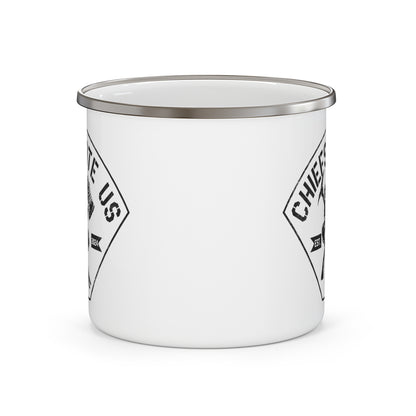 Chiefs Hate Us Enamel Camping Mug
