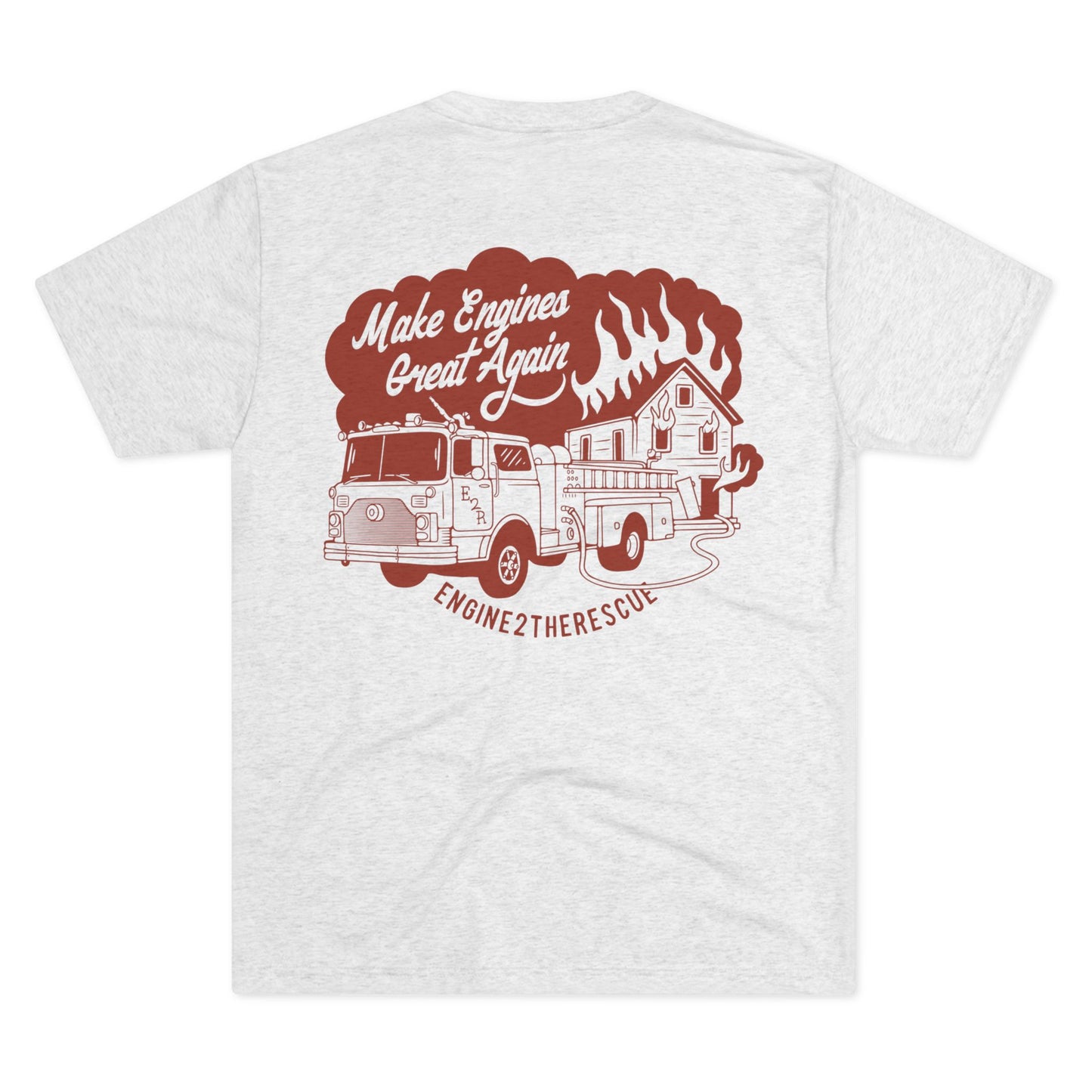 Make Engines Great Again! Tri-Blend Crew Tee
