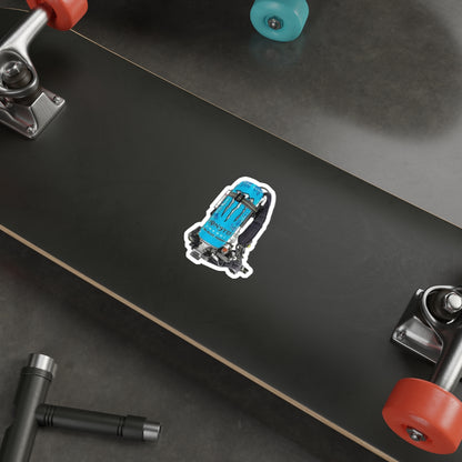 Monster Blue Hawaiian Scott wire Die-Cut Stickers