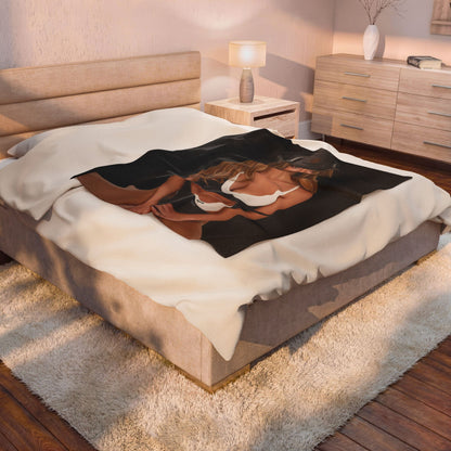 Sporty Sween Velveteen Plush Blanket