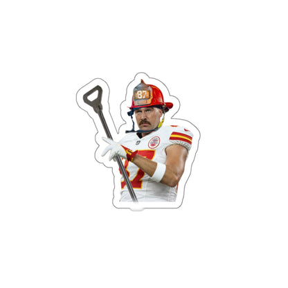Travis Kelce Die-Cut Stickers
