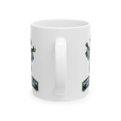 Seahawks Super Bowl champs Ceramic Mug, (11oz, 15oz)
