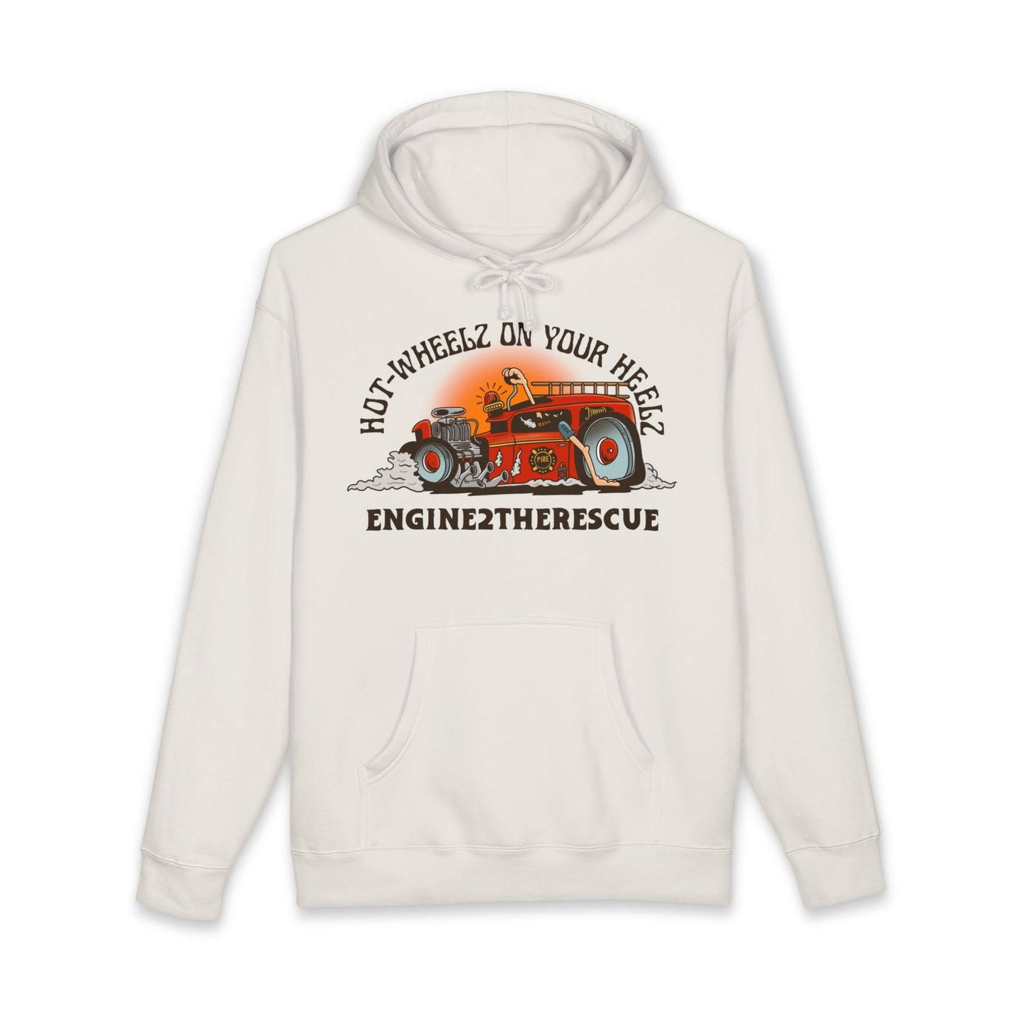 On Your Heels Unisex Heavyweight Hooded Sweatshirt