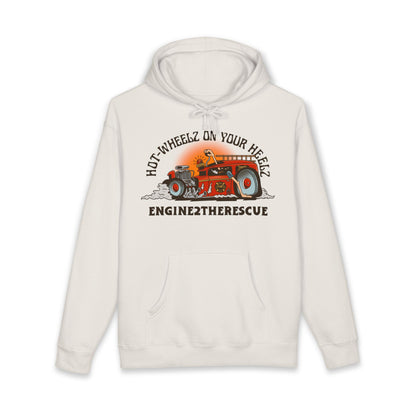 On Your Heels Unisex Heavyweight Hooded Sweatshirt