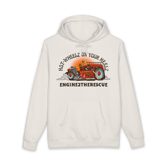 On Your Heels Unisex Heavyweight Hooded Sweatshirt
