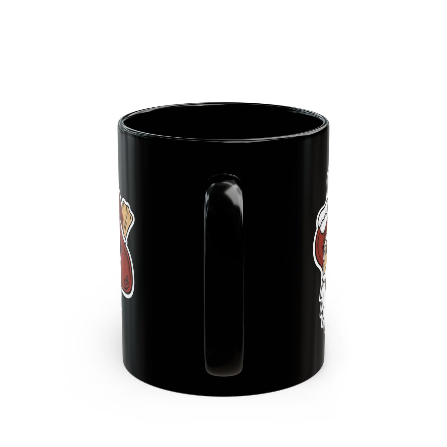 Santa Black Mug (11oz, 15oz)