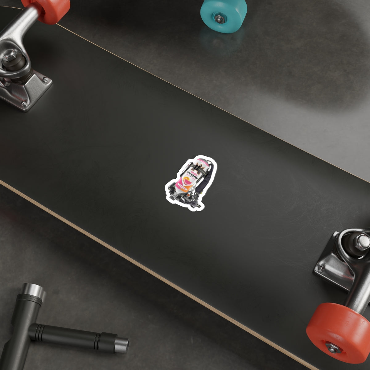 Reign Citrus Zest Scott Wire Die-Cut Stickers