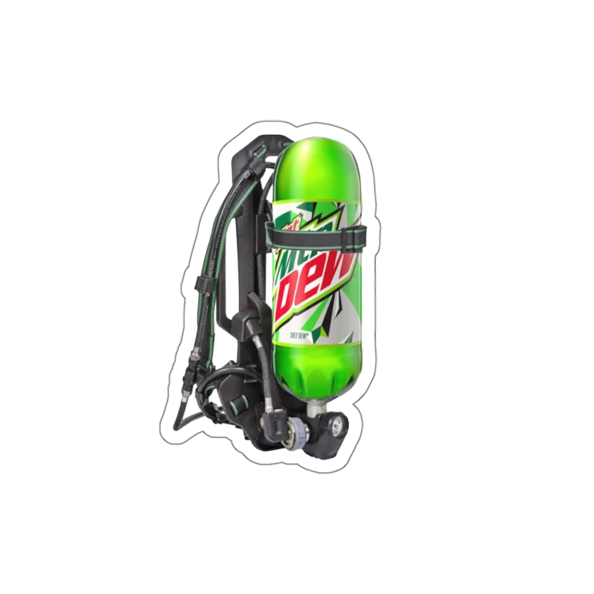 Diet Mtn. DEW MSA Pack Sticker