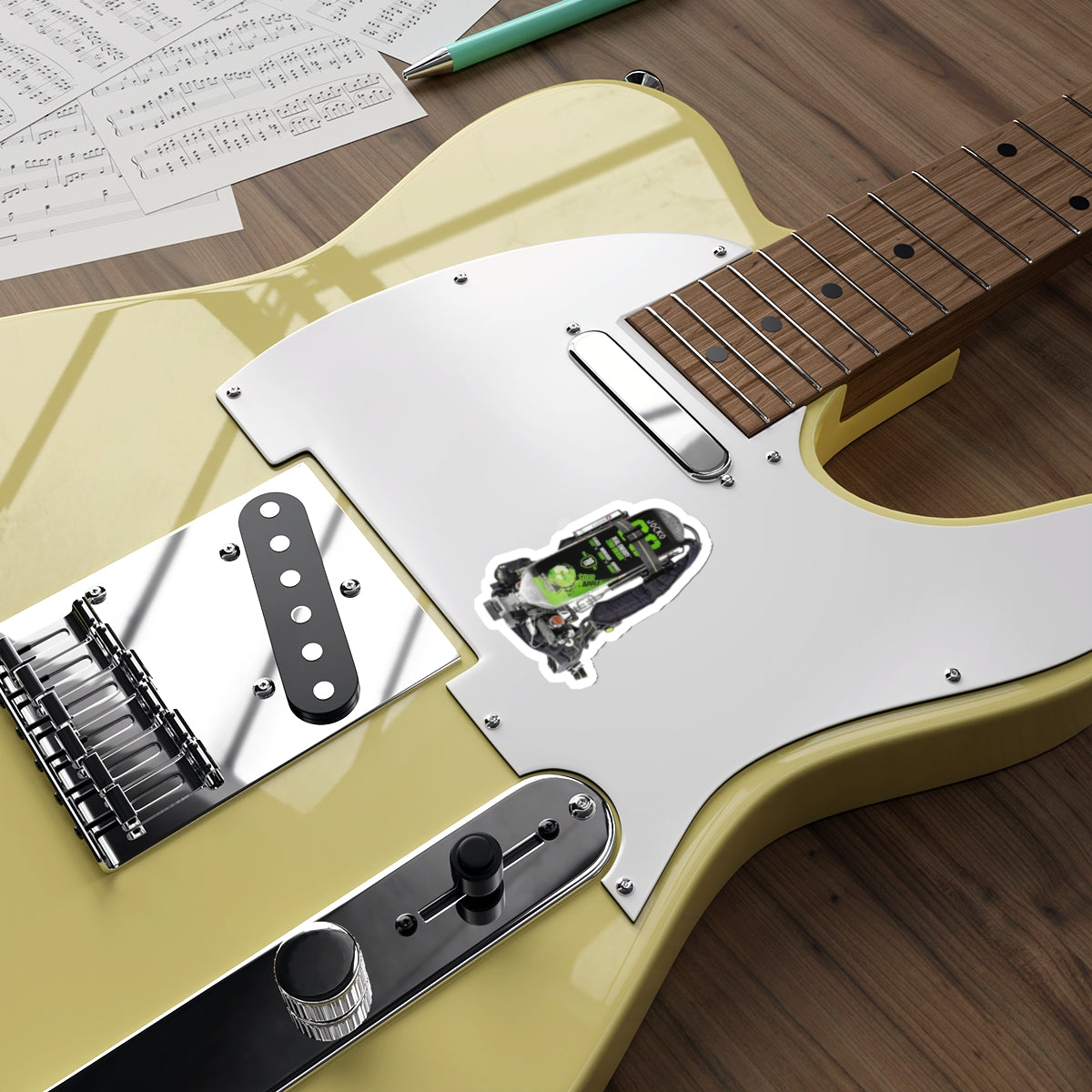 Sour Apple Jocko Scott Wire Die-Cut Stickers