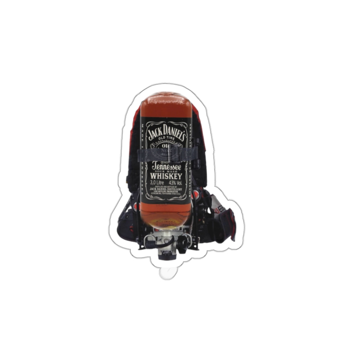 Jack Daniels X3 Scott Sticker