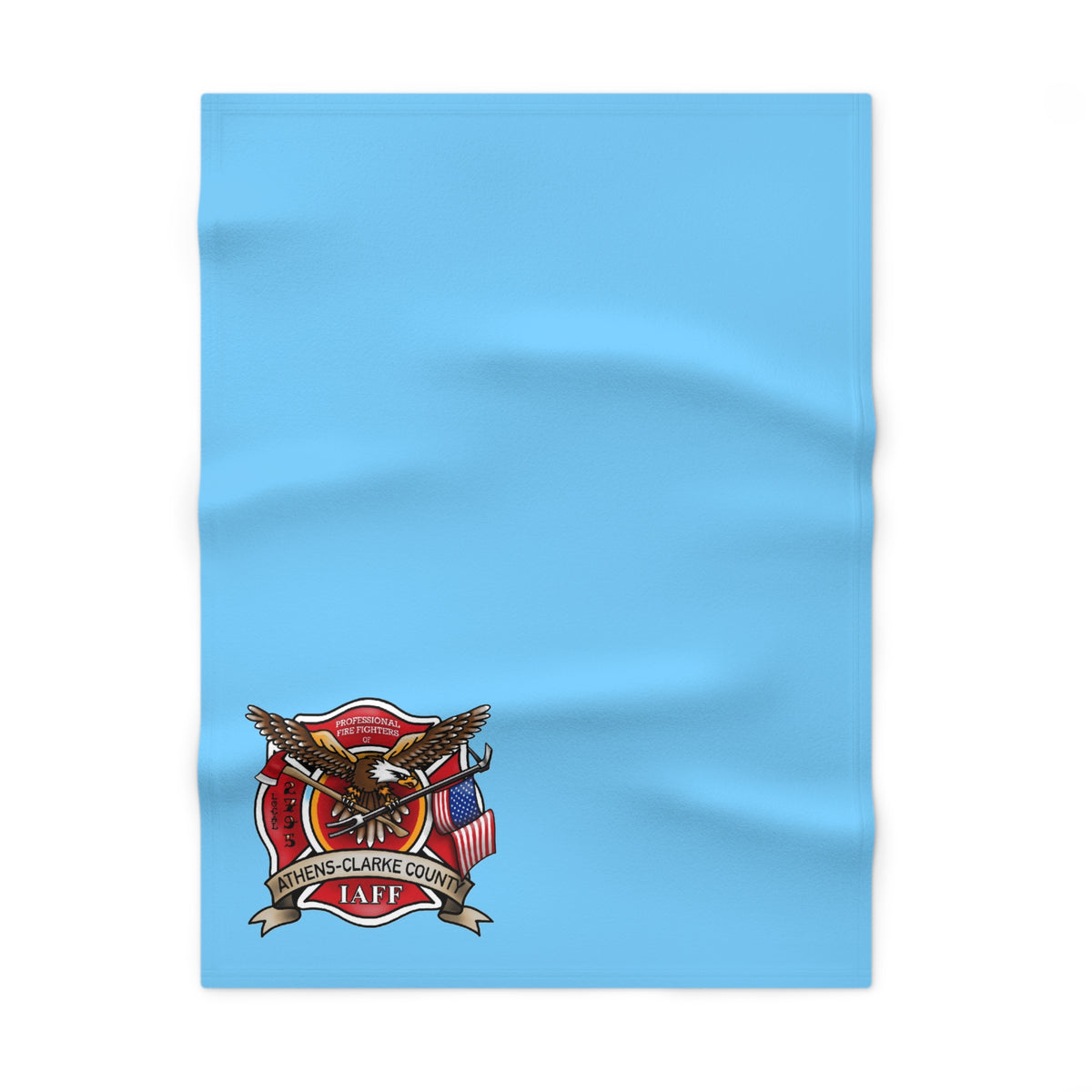 Athens IAFF Soft Fleece Baby Blanket