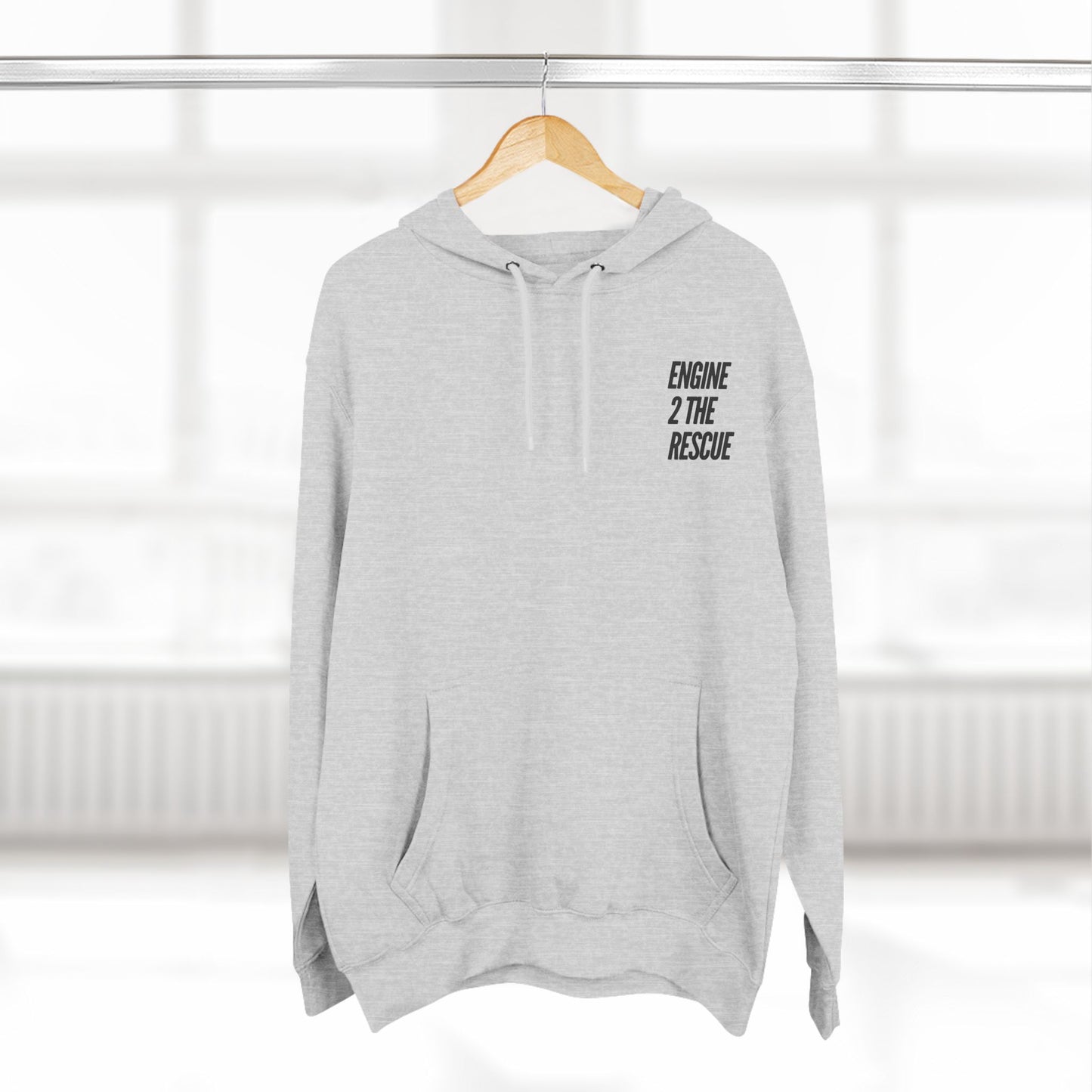 Shorsey Three-Panel Fleece Hoodie