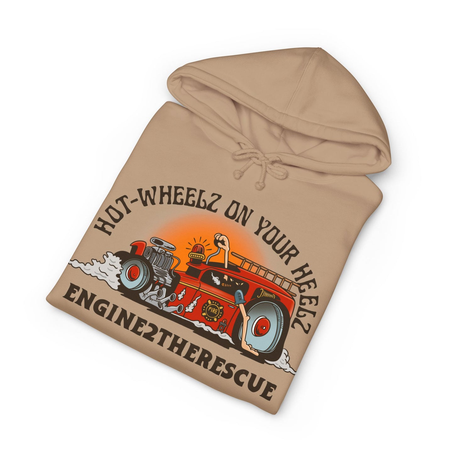On Your Heels Unisex Heavyweight Hooded Sweatshirt