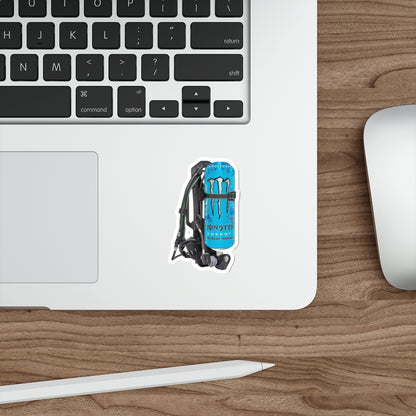 Monster blue Hawaiian MSA pack Sticker