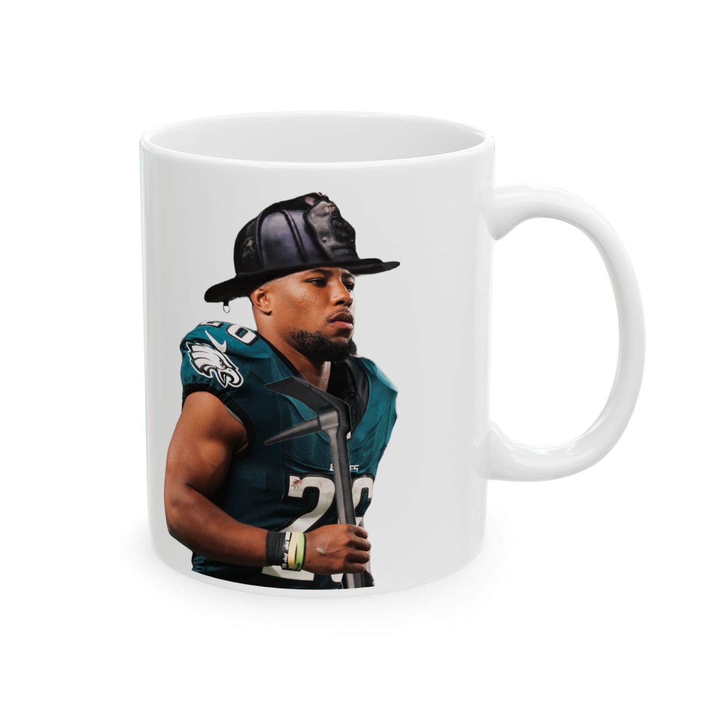 Saquon Ceramic Mug, (11oz, 15oz)