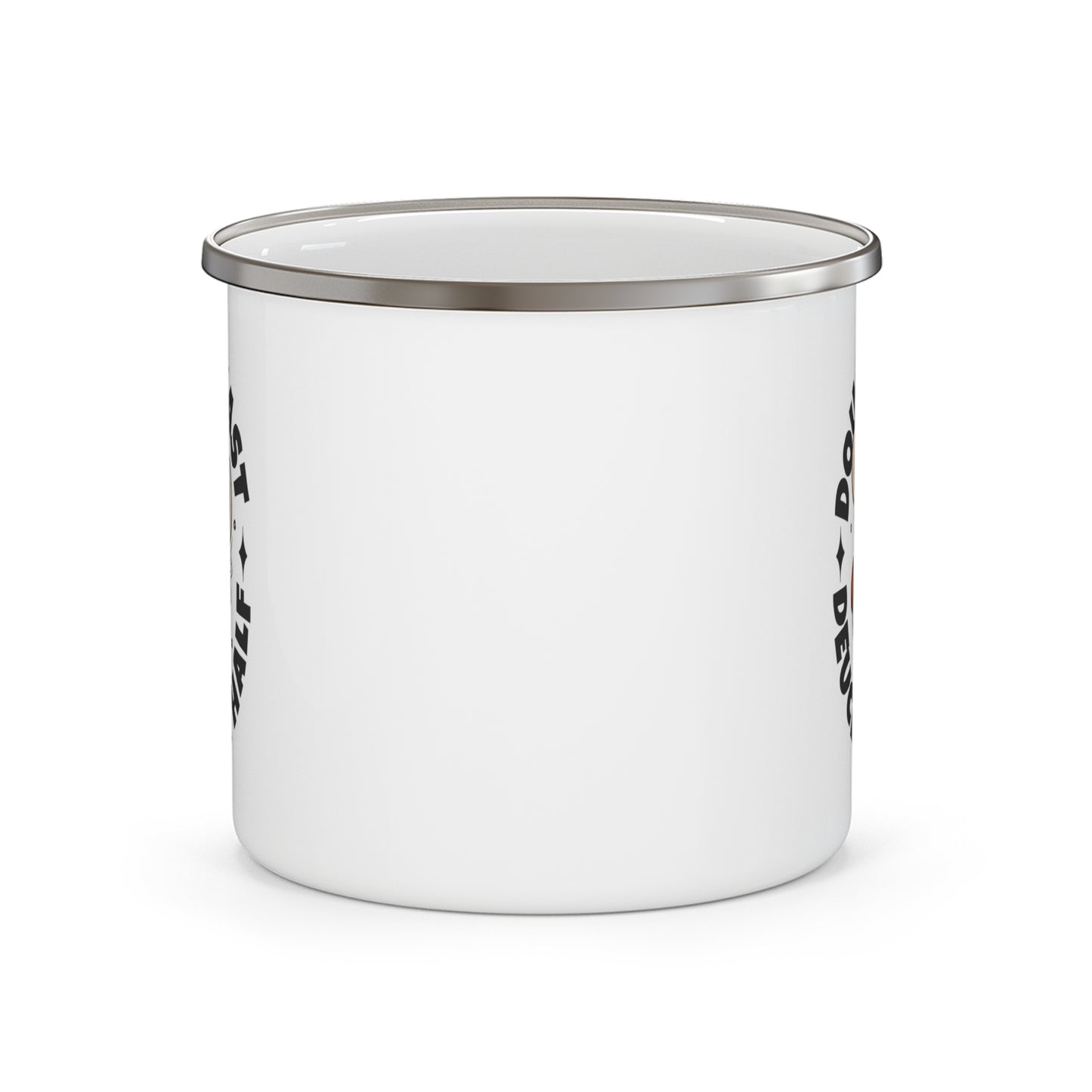 Deuce and a Half Enamel Camping Mug