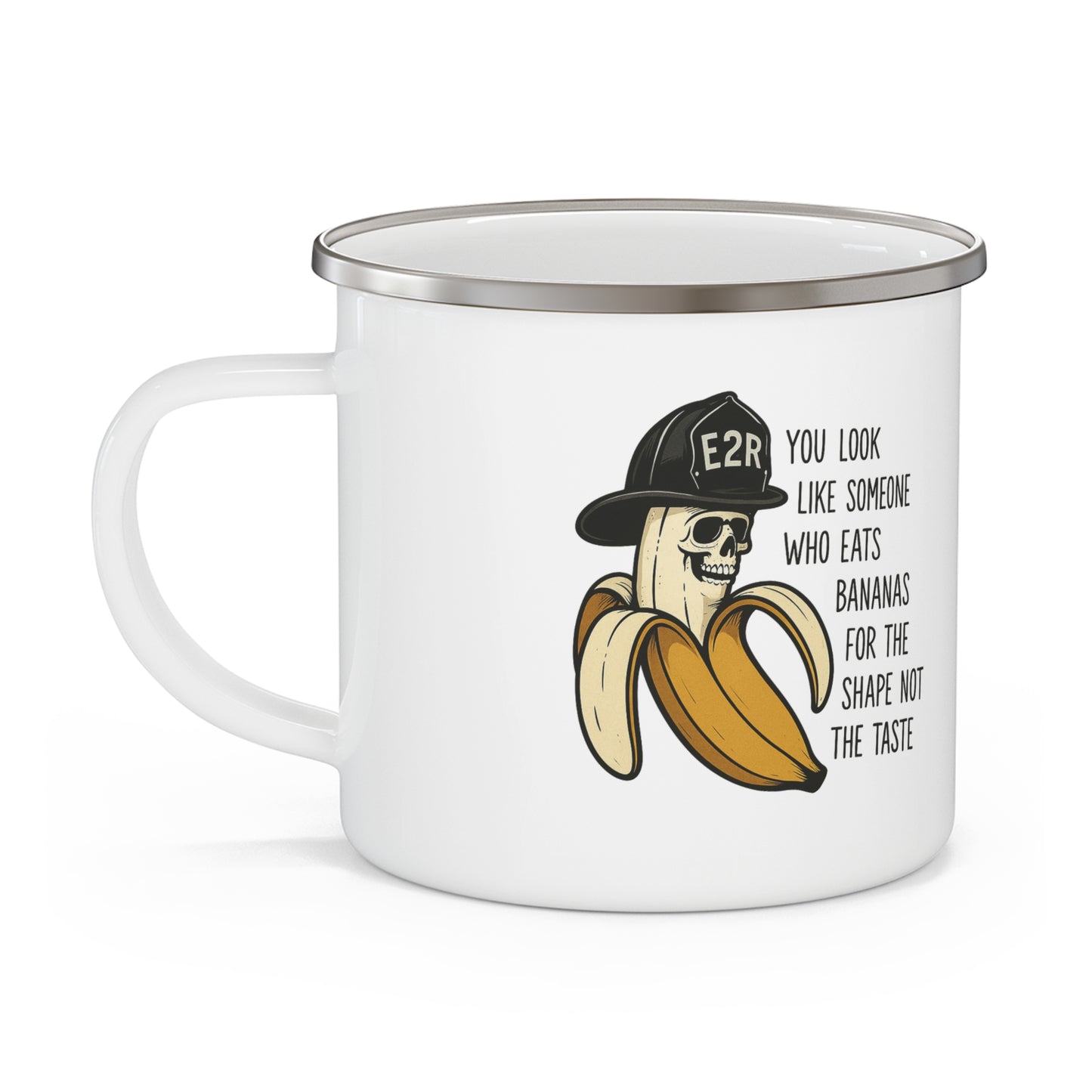 Bananas Enamel Camping Mug