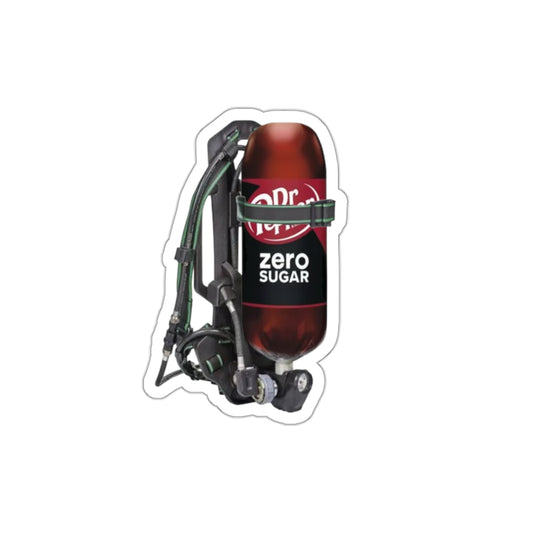Dr. Pepper Zero MSA Pack Sticker