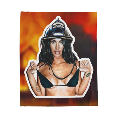 Fox Velveteen Plush Blanket