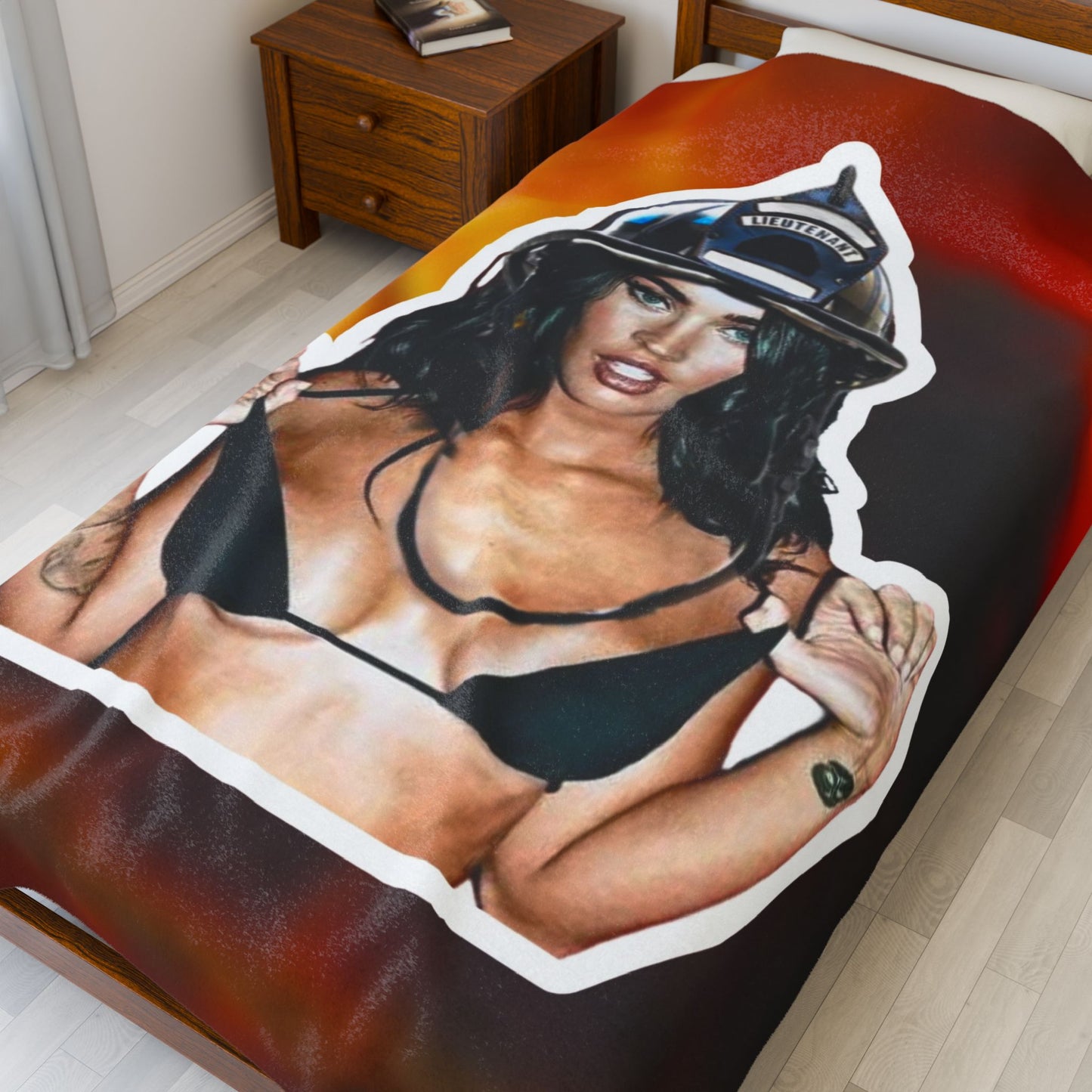 Fox Velveteen Plush Blanket