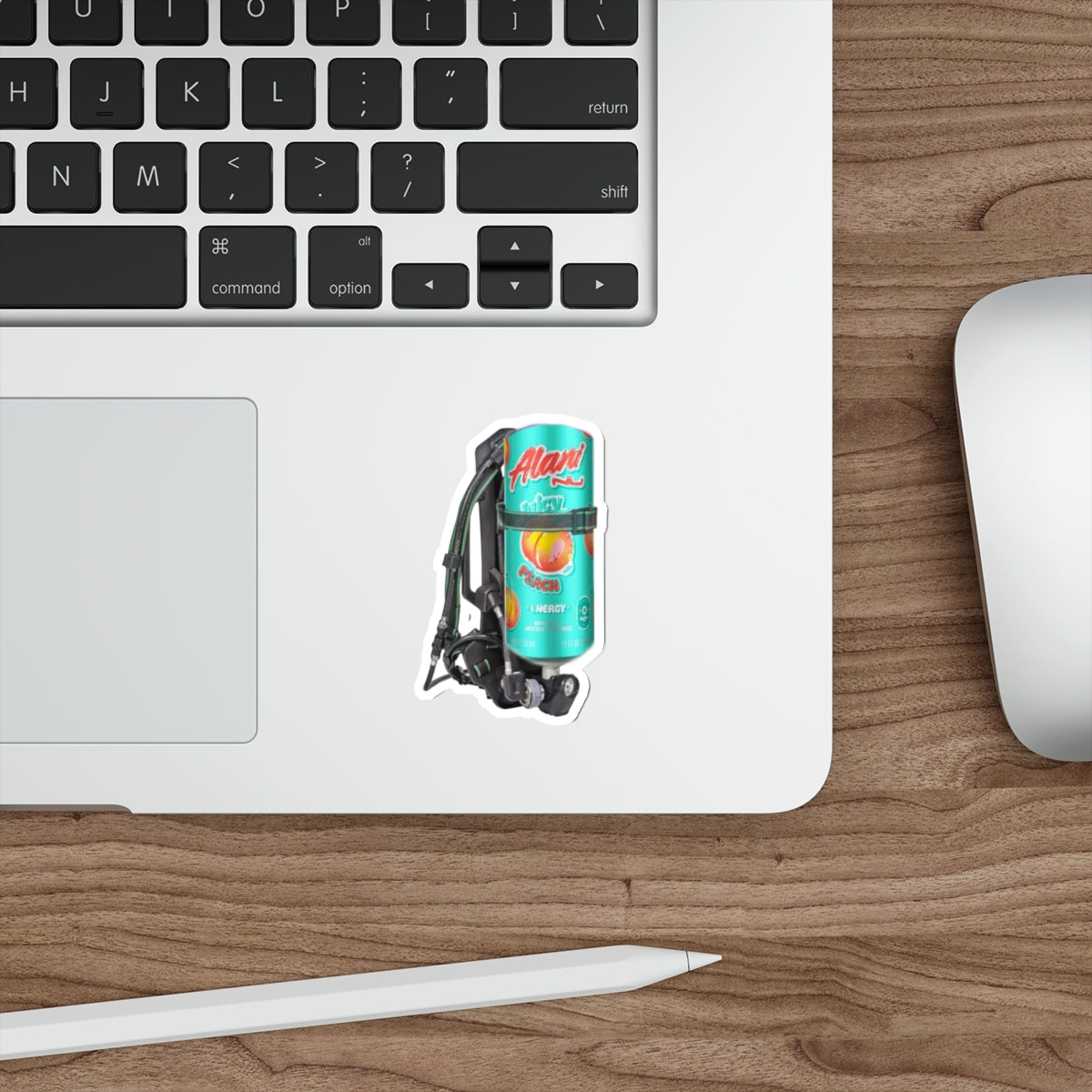 Alani Peach MSA Pack Sticker