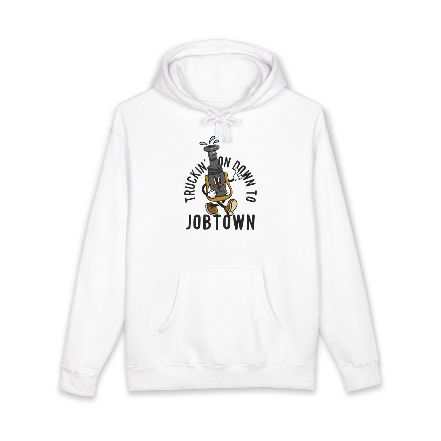 Truckin Unisex Heavyweight Hooded Sweatshirt