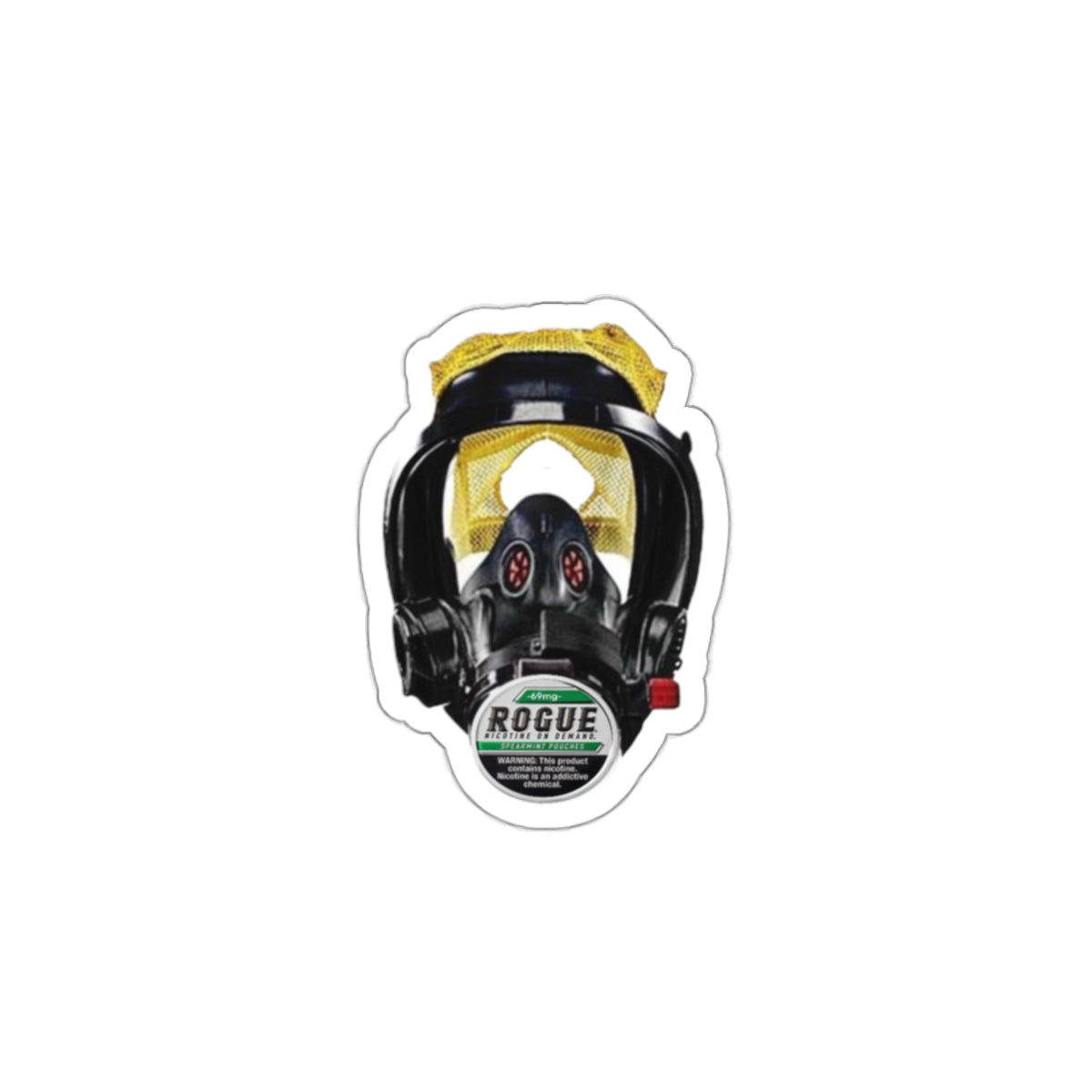 Rogue Spearmint Scott Mask Sticker