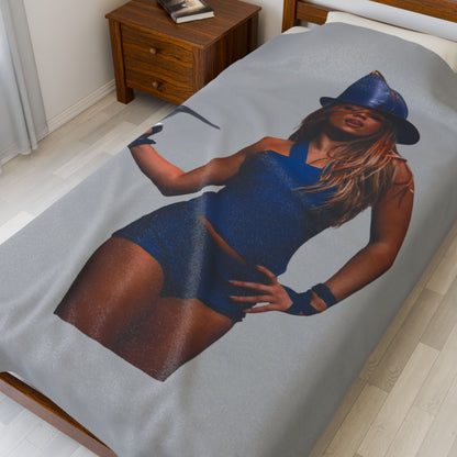 Tate adz Velveteen Plush Blanket