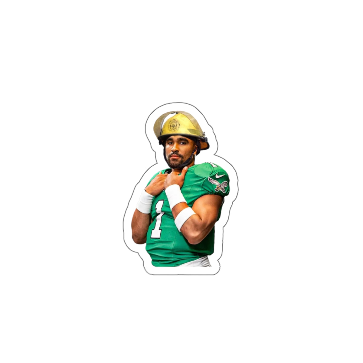 Jalen Hurts Die-Cut Stickers