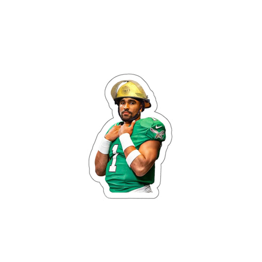 Jalen Hurts Die-Cut Stickers